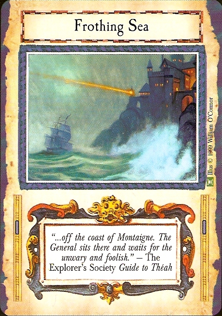 Frothing Sea